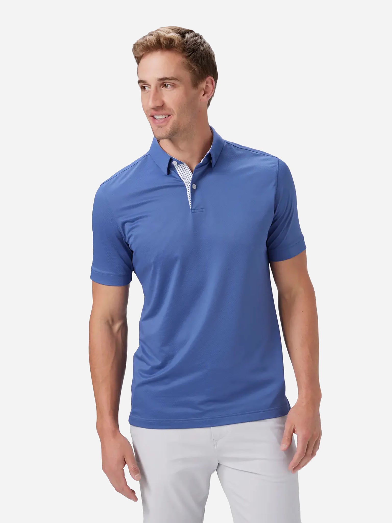 Mizzen+Main Men's Halyard Polo Saint Bernard