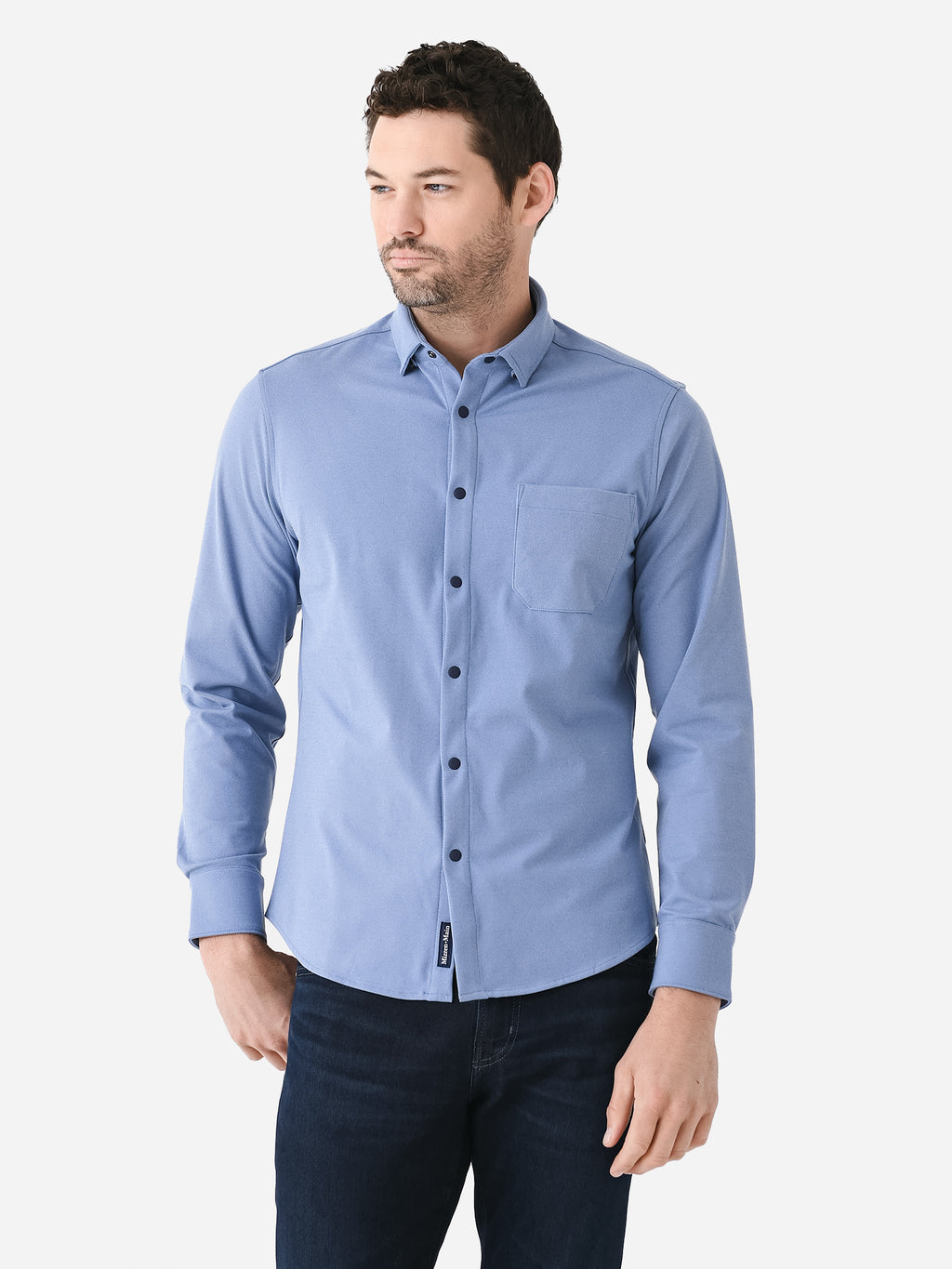 Mizzen+Main Men's Nolan Knit Shirt - Saint Bernard