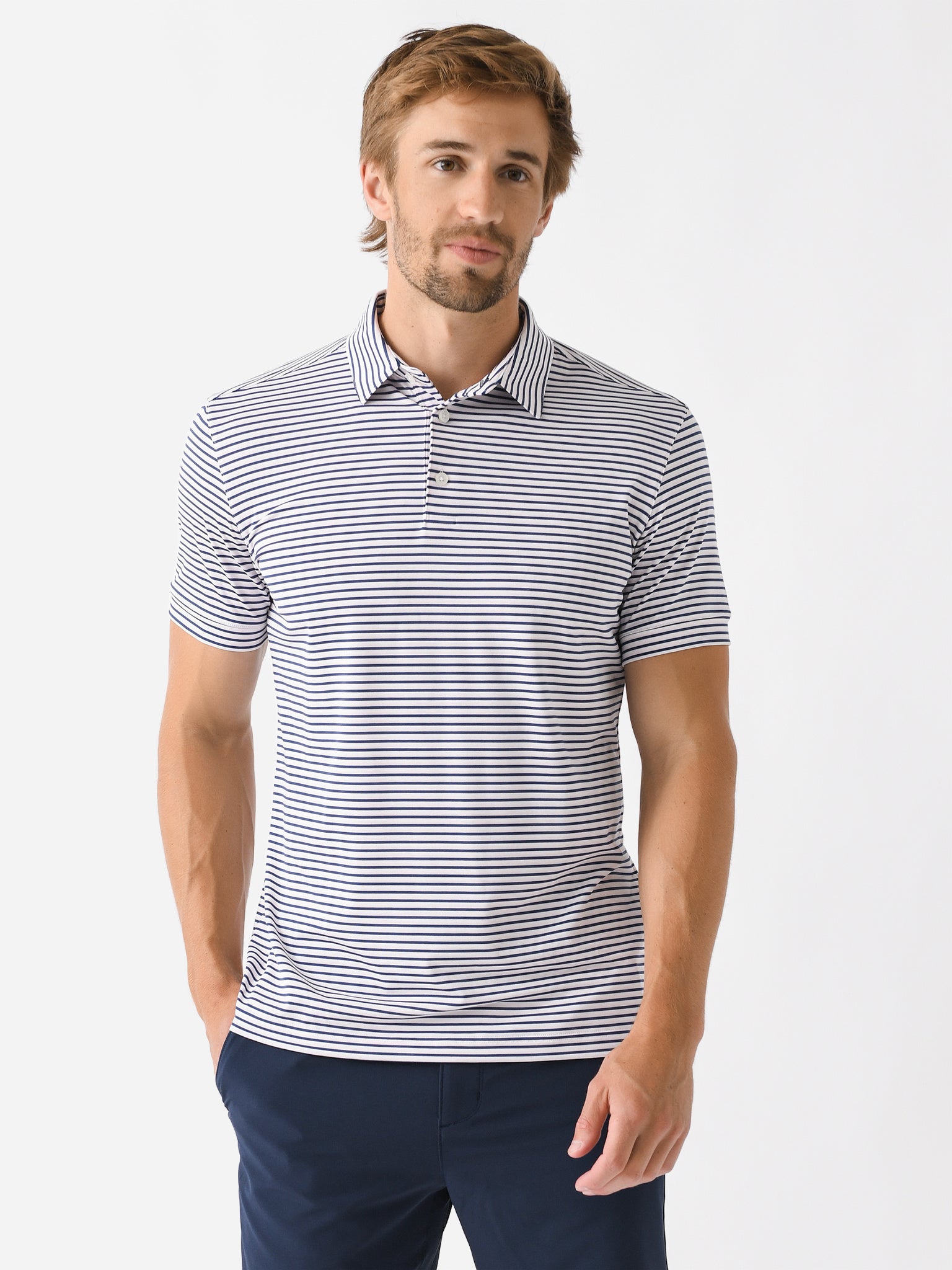Mizzen+Main Men's Versa Polo - Saint Bernard