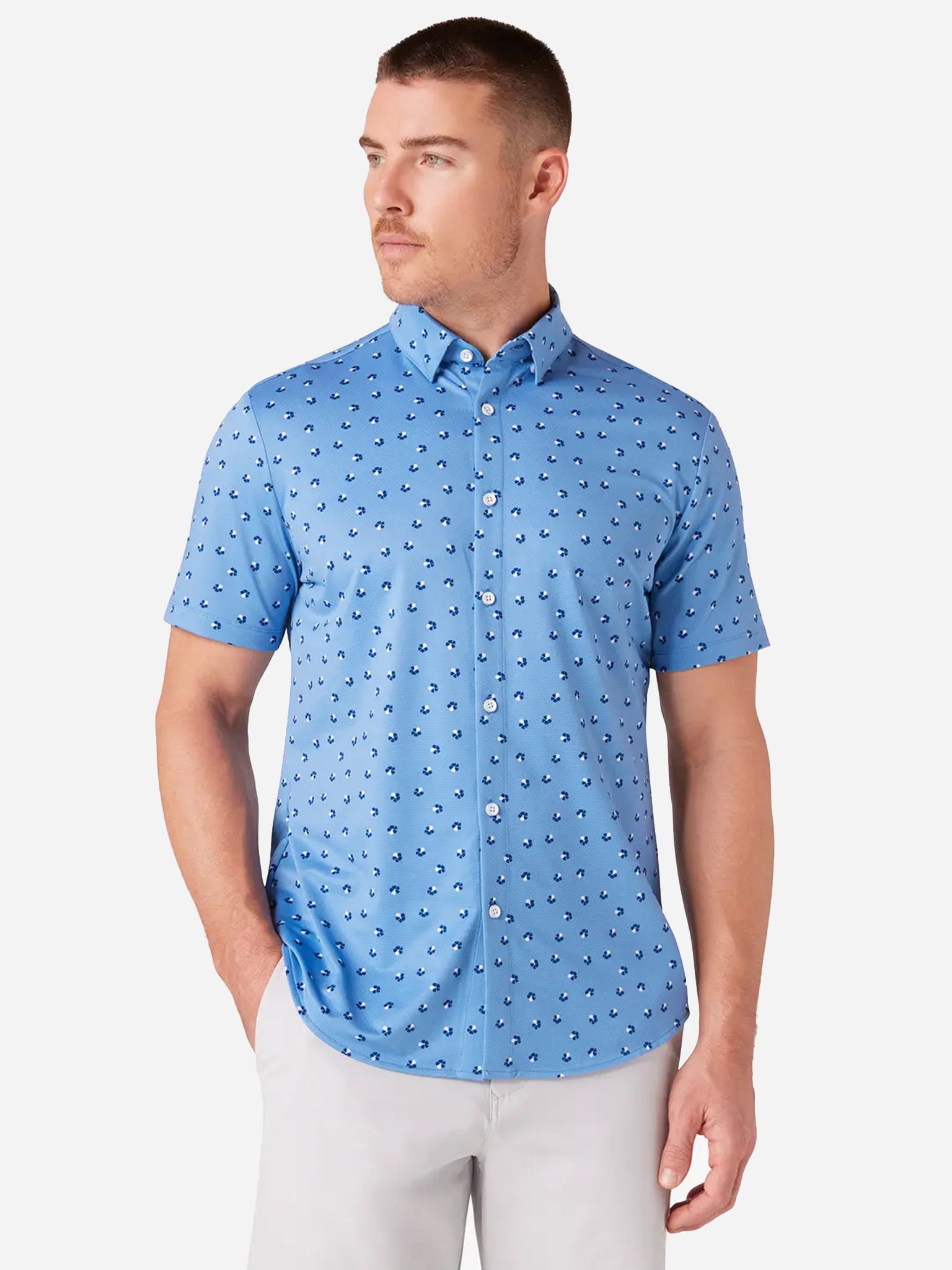 Mizzen+Main Men's Halyard Button-Down Shirt - Saint Bernard