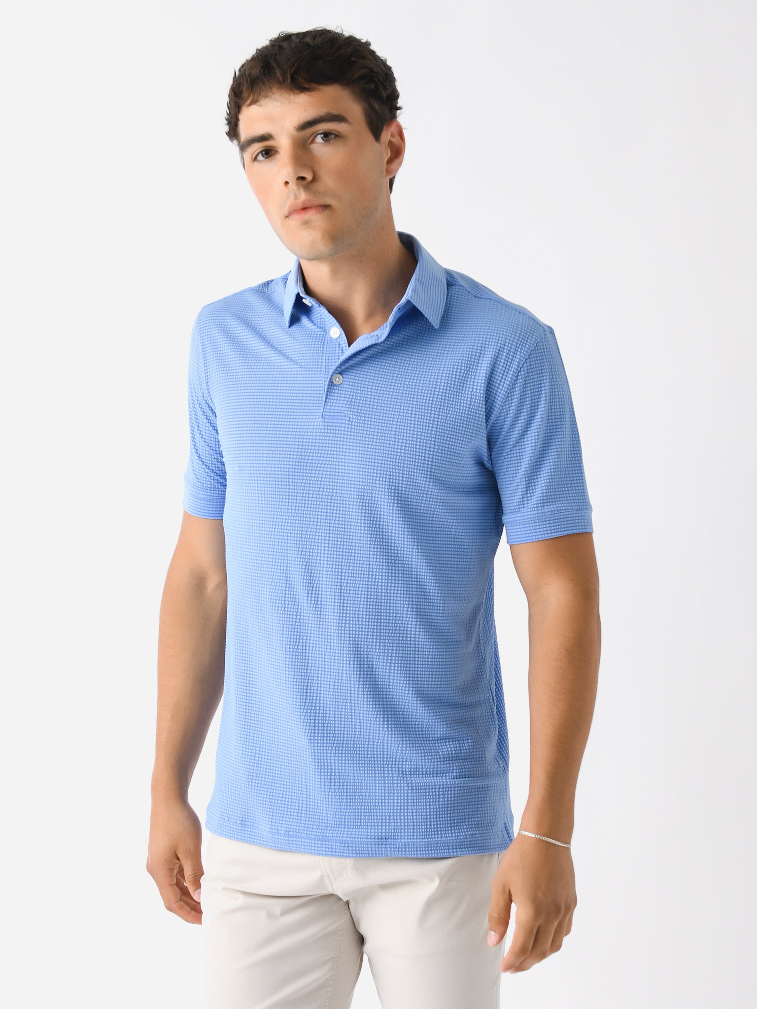 Mizzen+Main Men's Copa Polo - Saint Bernard