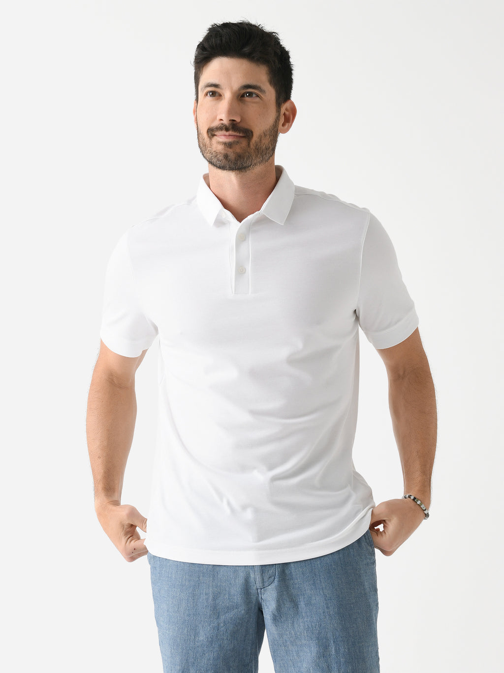 Mizzen+Main Men's Kent Polo - Saint Bernard