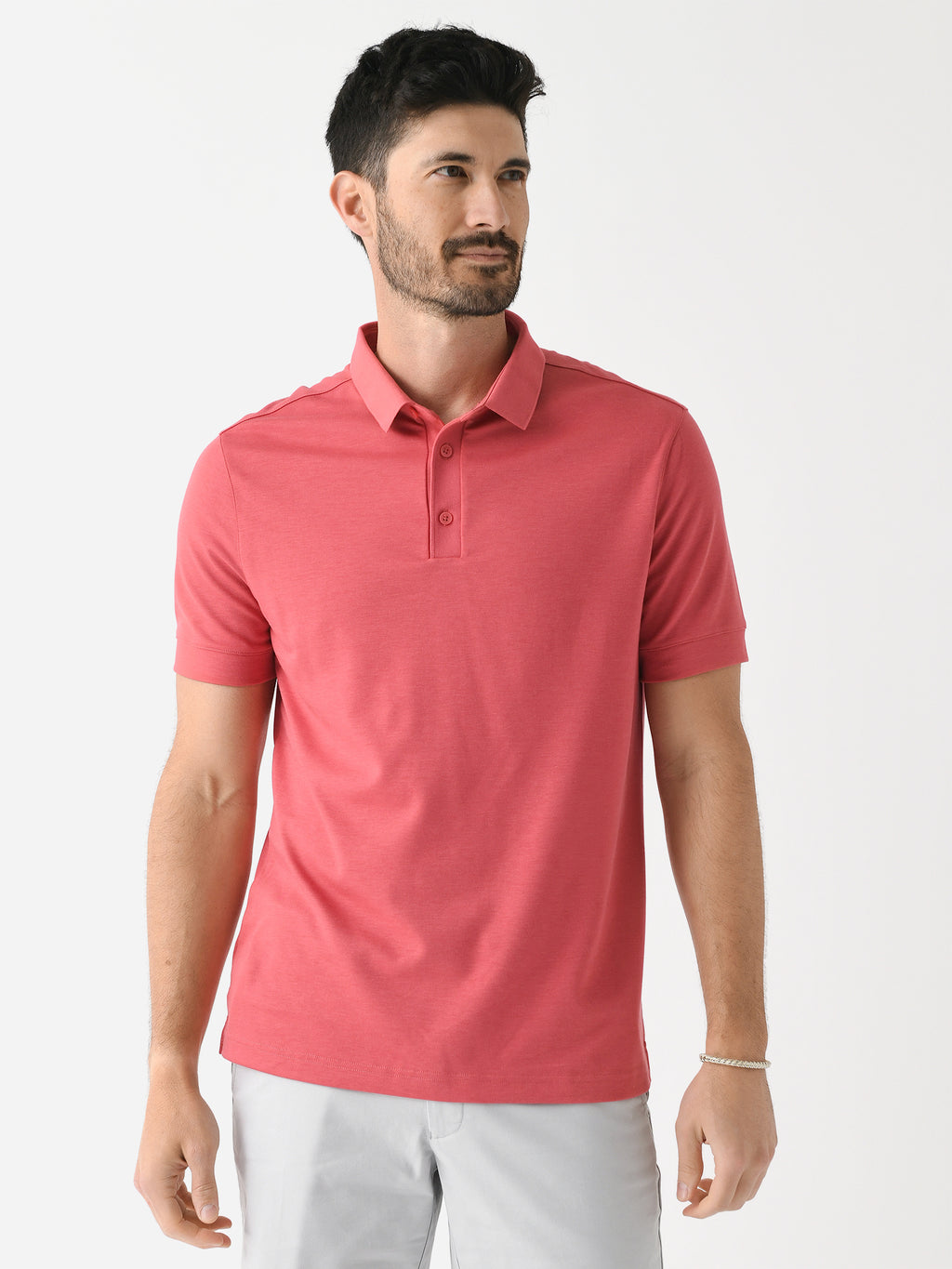 Mizzen+Main Men's Kent Polo - Saint Bernard