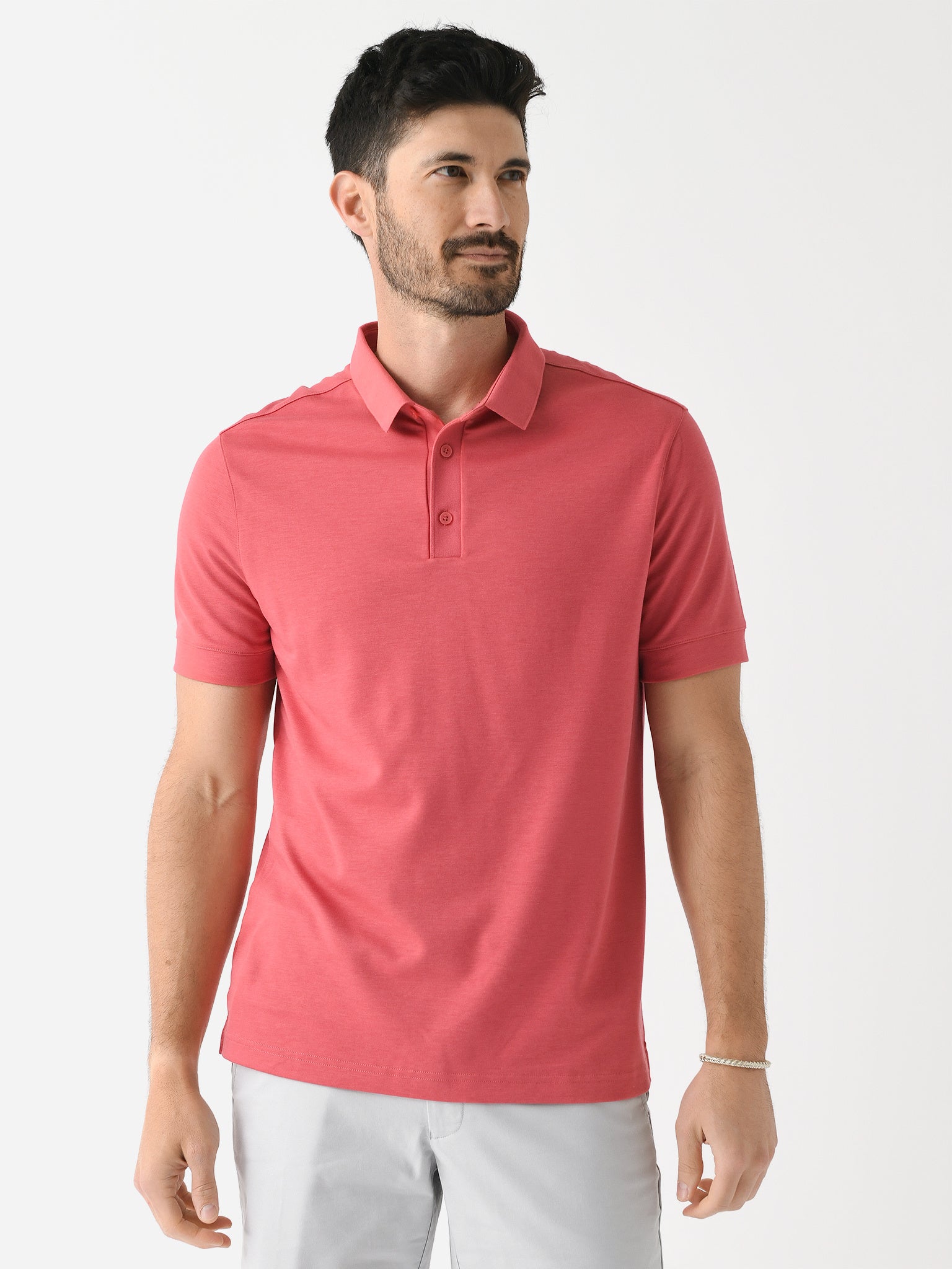Mizzen+Main Men's Kent Polo - Saint Bernard