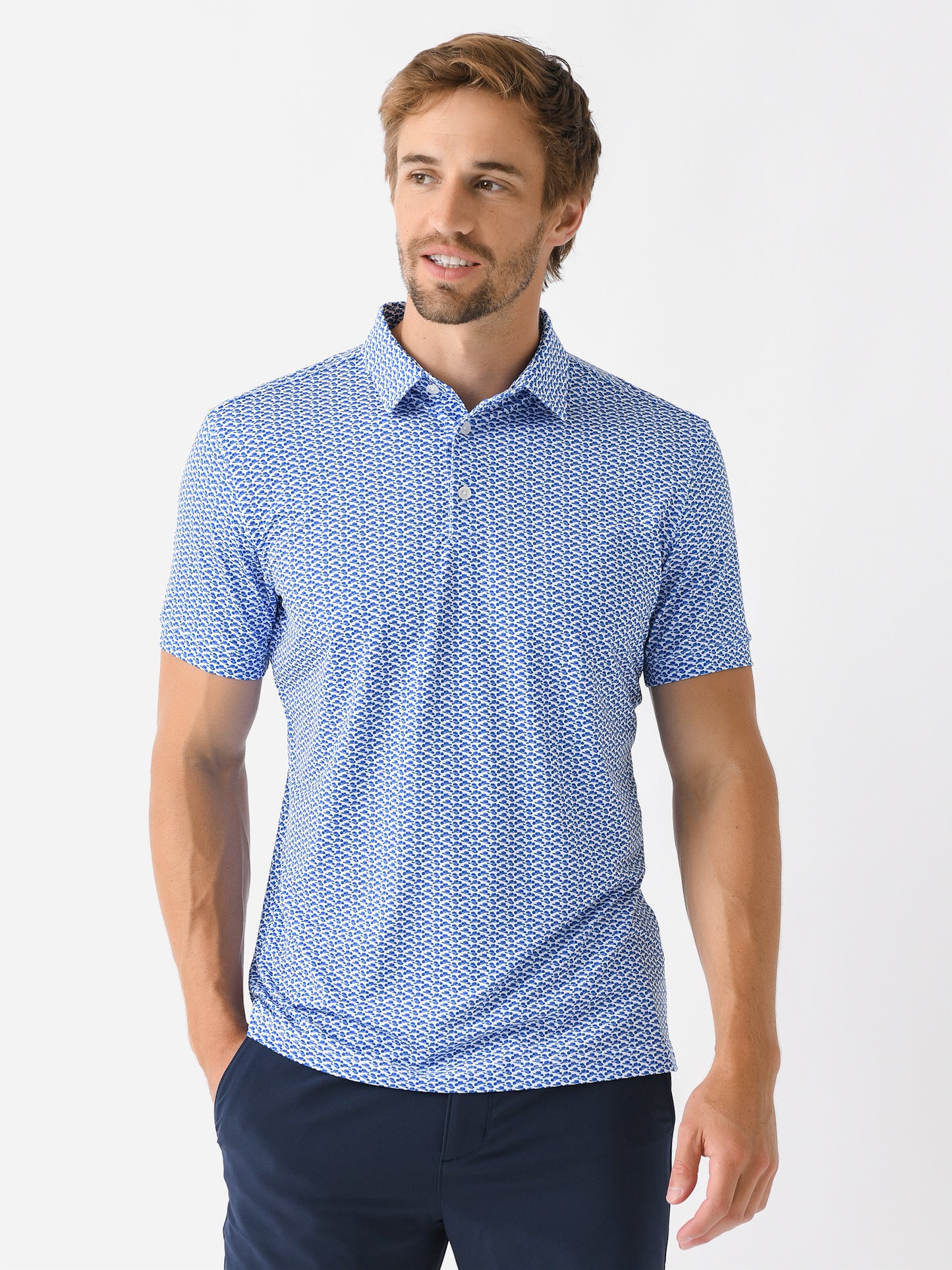 Mizzen+Main Men's Versa Polo - Saint Bernard