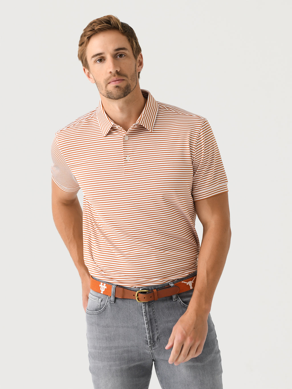 Mizzen+Main Men's Trim Versa Polo - Saint Bernard