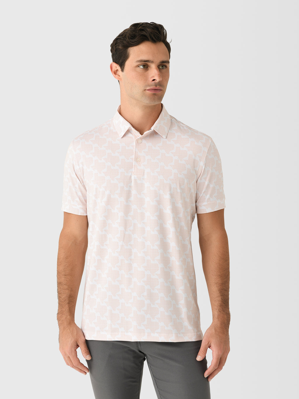 Mizzen+Main Men's Trim Versa Polo - Saint Bernard