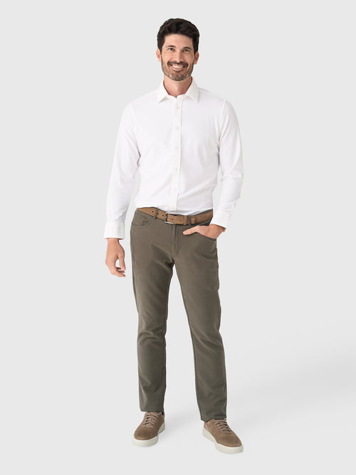 Mizzen+Main Men's Trim Bateman Dress Shirt