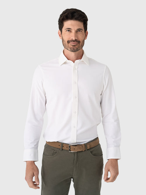 Mizzen+Main Men's Trim Bateman Dress Shirt
