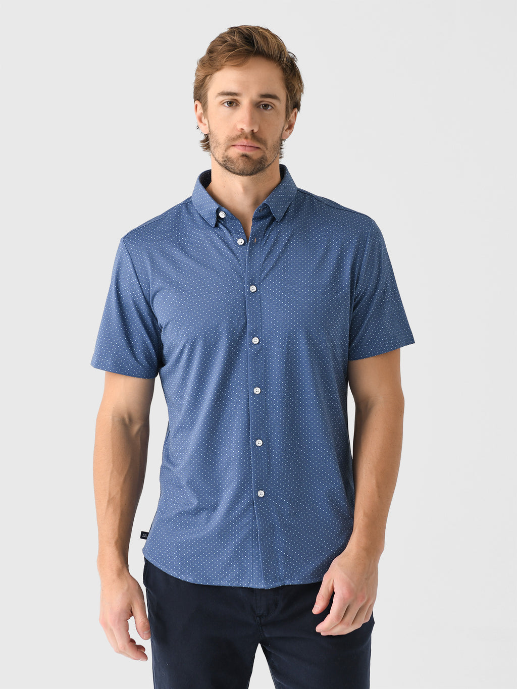 Mizzen+Main Men's Trim Halyard Button-Down Shirt - Saint Bernard