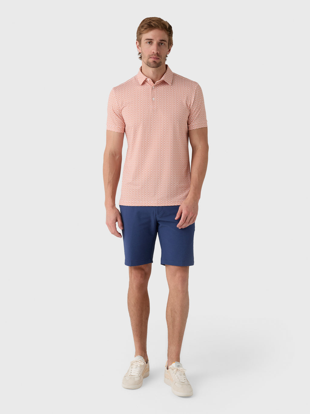Mizzen+Main Men's Trim Versa Polo - Saint Bernard