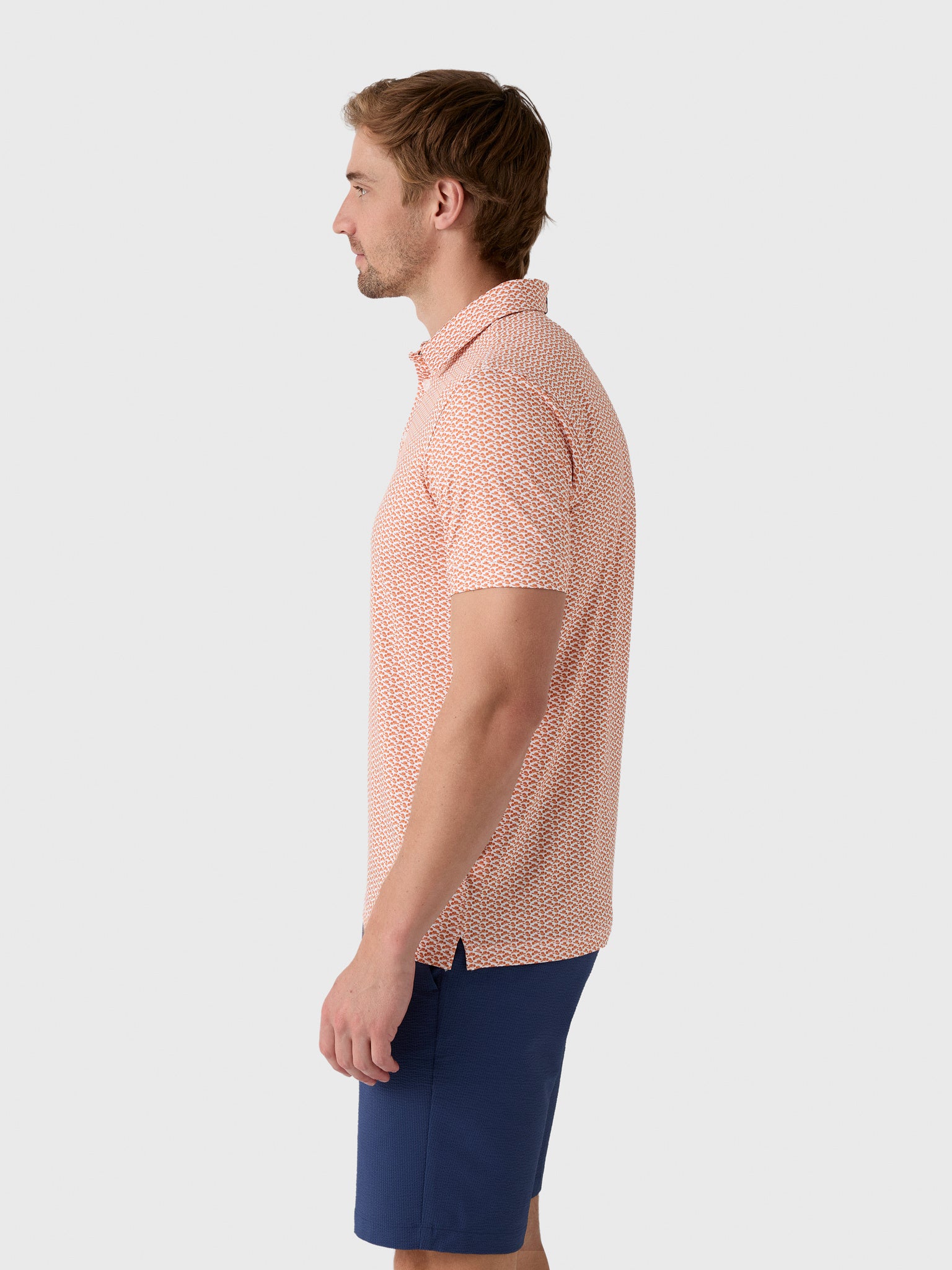 Mizzen+Main Men's Trim Versa Polo - Saint Bernard