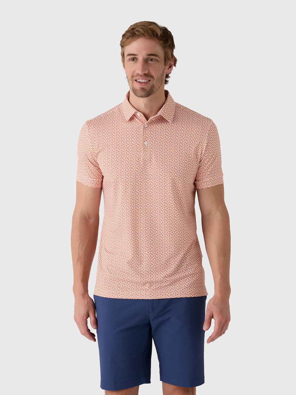 Mizzen+Main Men's Trim Versa Polo - Saint Bernard