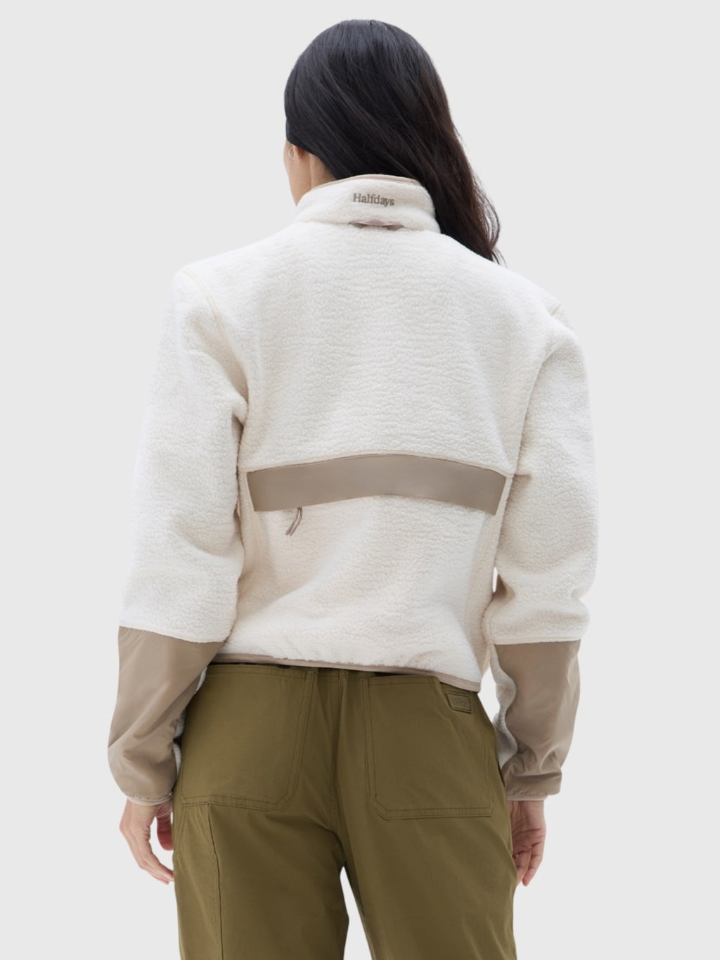 Halfdays Women's Chapelle Fleece Jacket - Saint Bernard