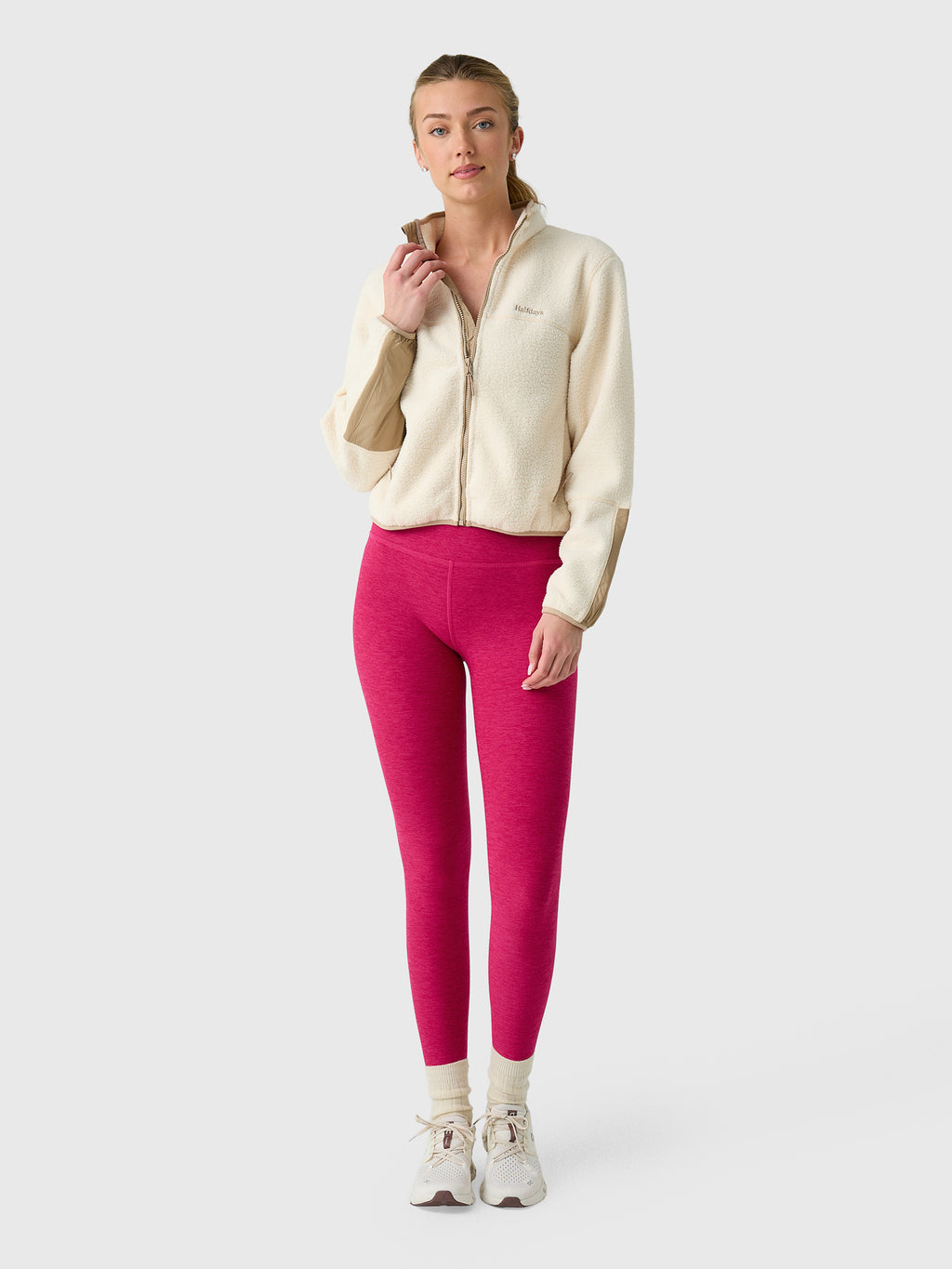 Halfdays Women's Chapelle Fleece Jacket - Saint Bernard