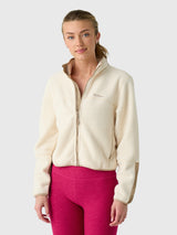 Halfdays Women's Chapelle Fleece Jacket - Saint Bernard