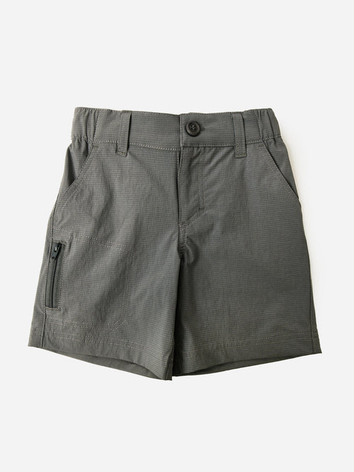 Prodoh Boys' Flat Fishing Ripstop Short