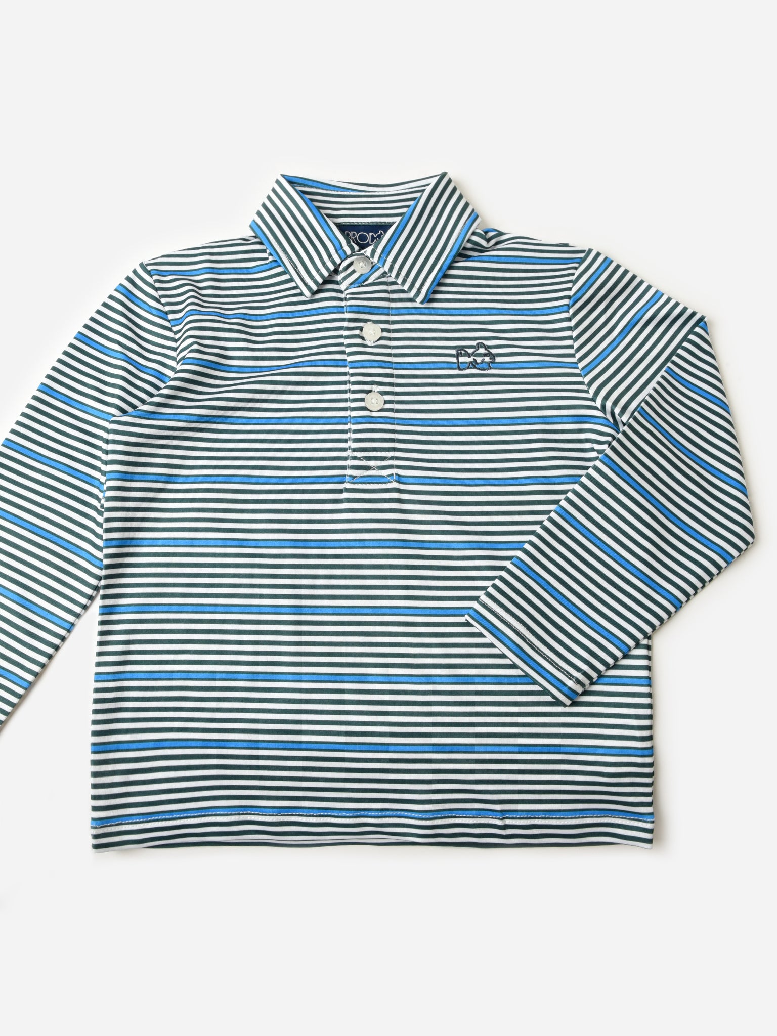 Prodoh Boys' Pro Performance Long Sleeve Polo - Saint Bernard