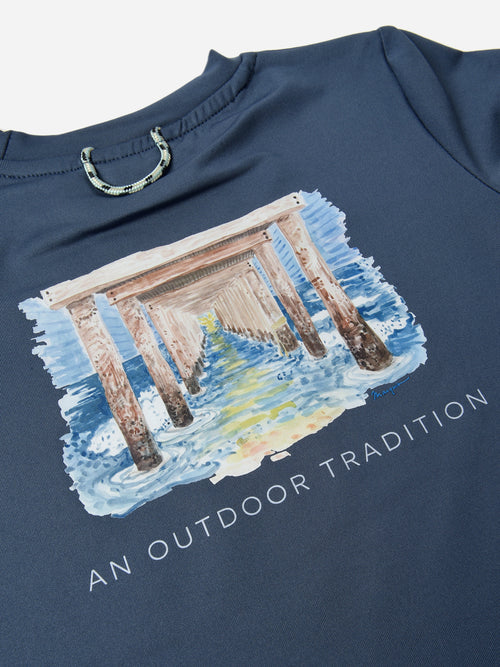 Prodoh Boys' Pro Performance Long Sleeve Fishing Tee