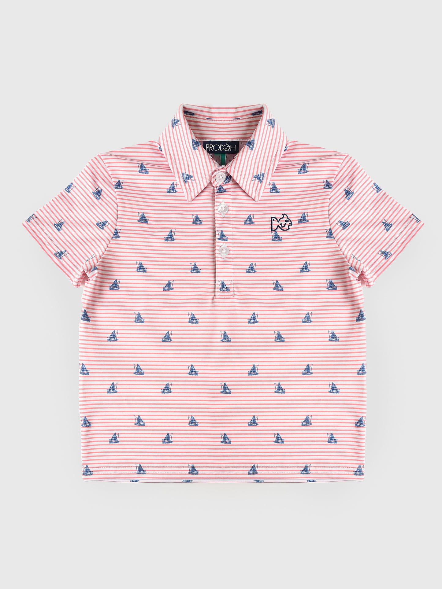 Prodoh Boys' Pro Performance Polo - Saint Bernard