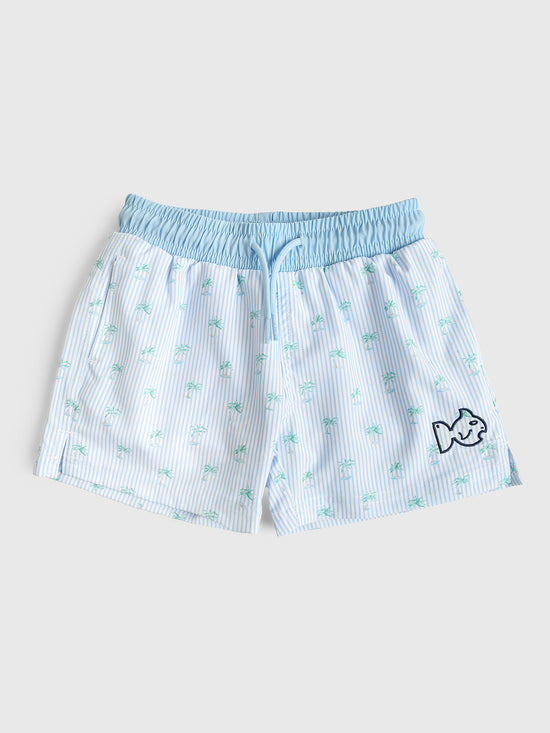 Prodoh - Boys Boogie Board Swim Trunk - Americana Summer Stripe