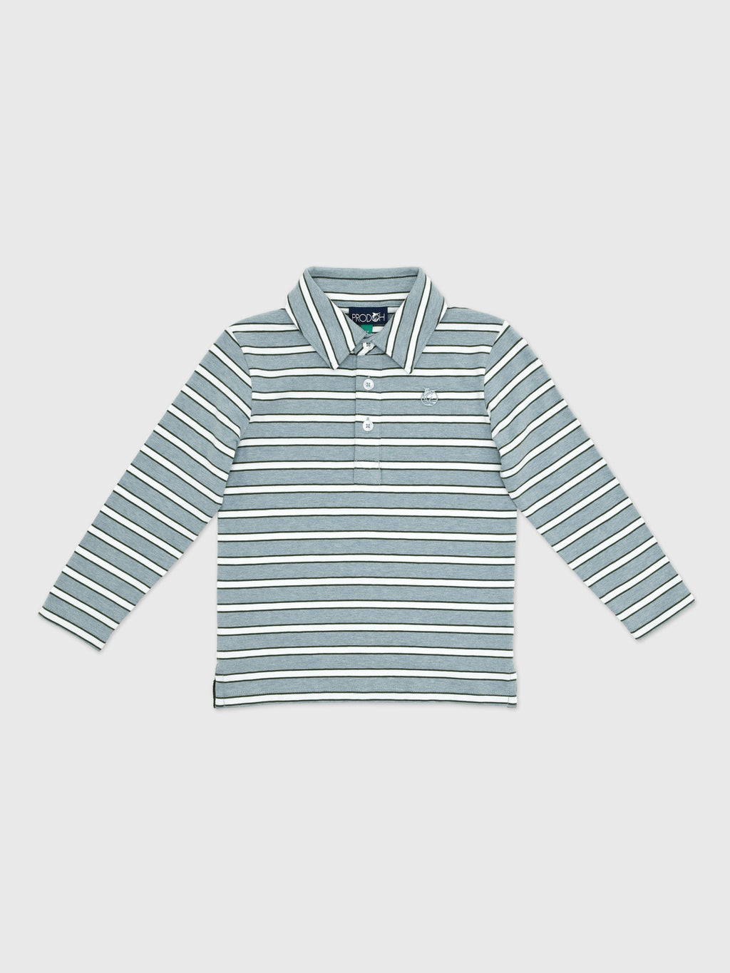 Prodoh Boys' Long Sleeve Cotton Polo - Saint Bernard