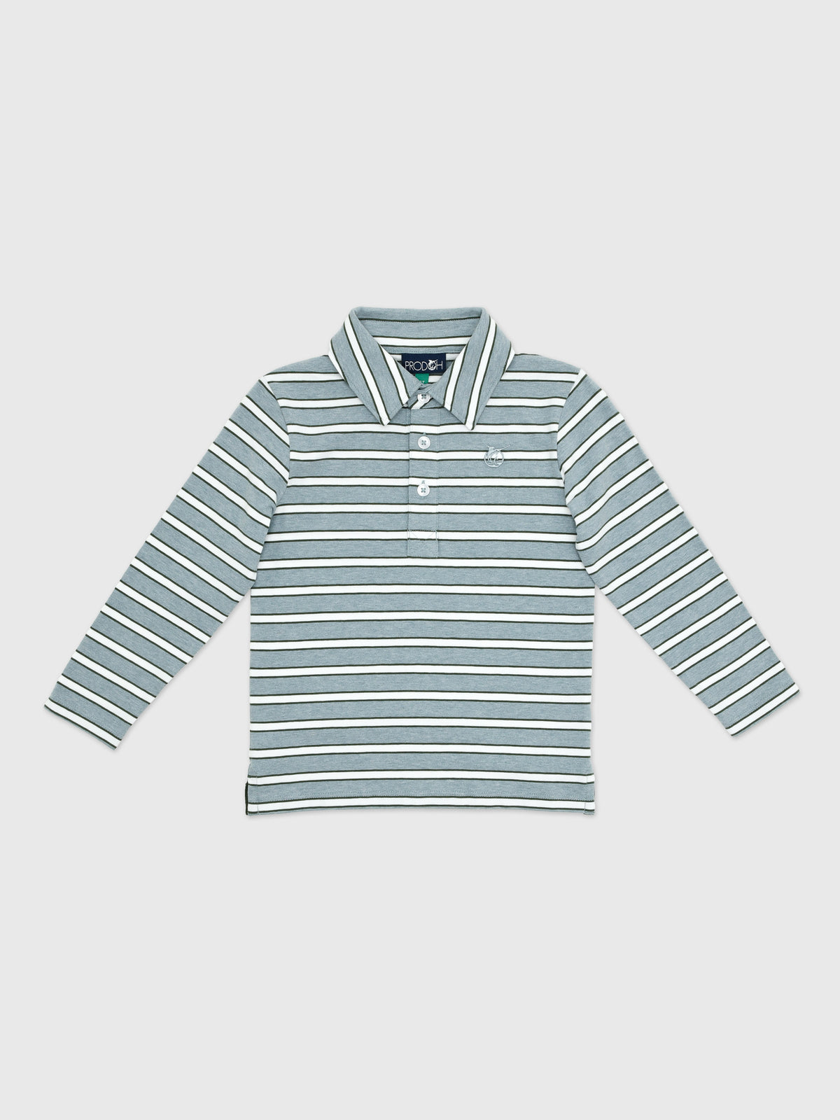 Prodoh Boys' Long Sleeve Cotton Polo - Saint Bernard