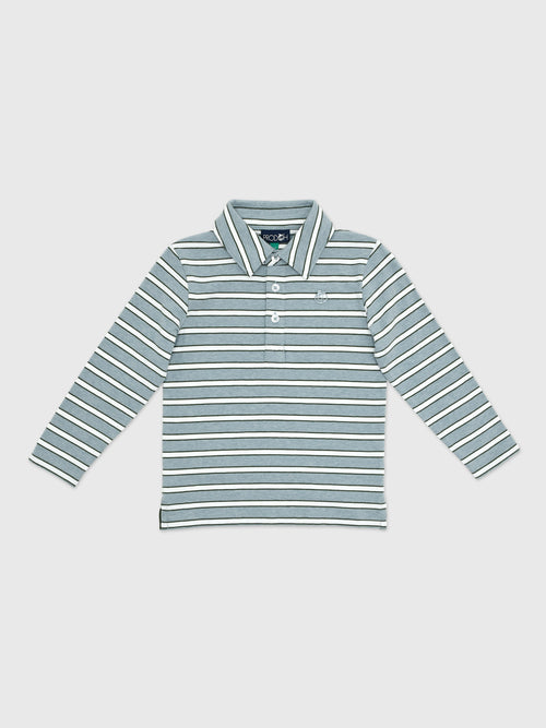 Prodoh Boys' Long Sleeve Cotton Polo