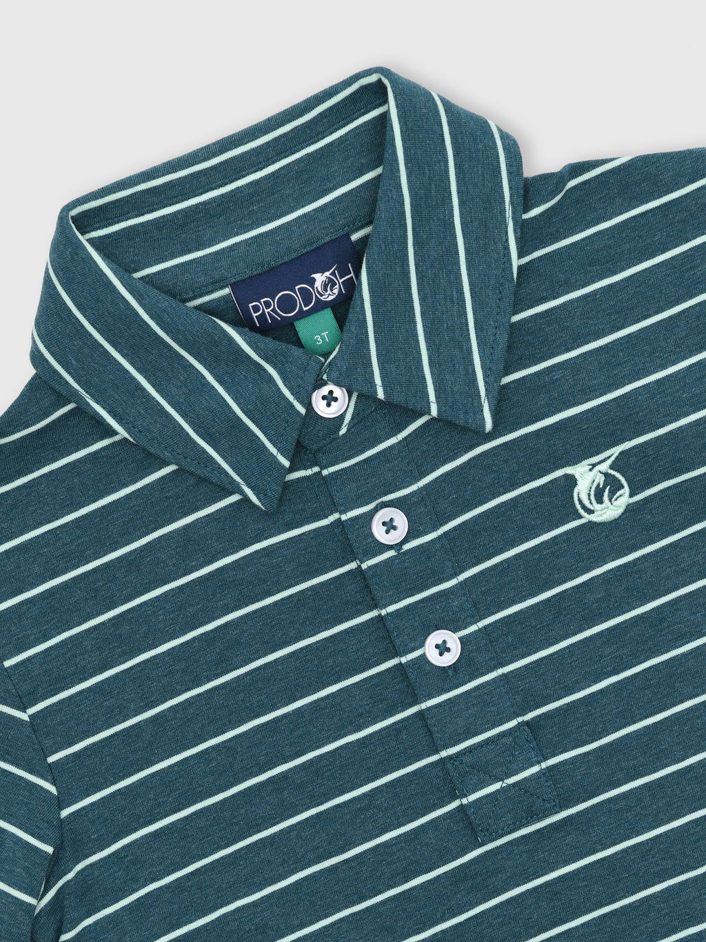 Prodoh Boys' Long Sleeve Cotton Polo - Saint Bernard