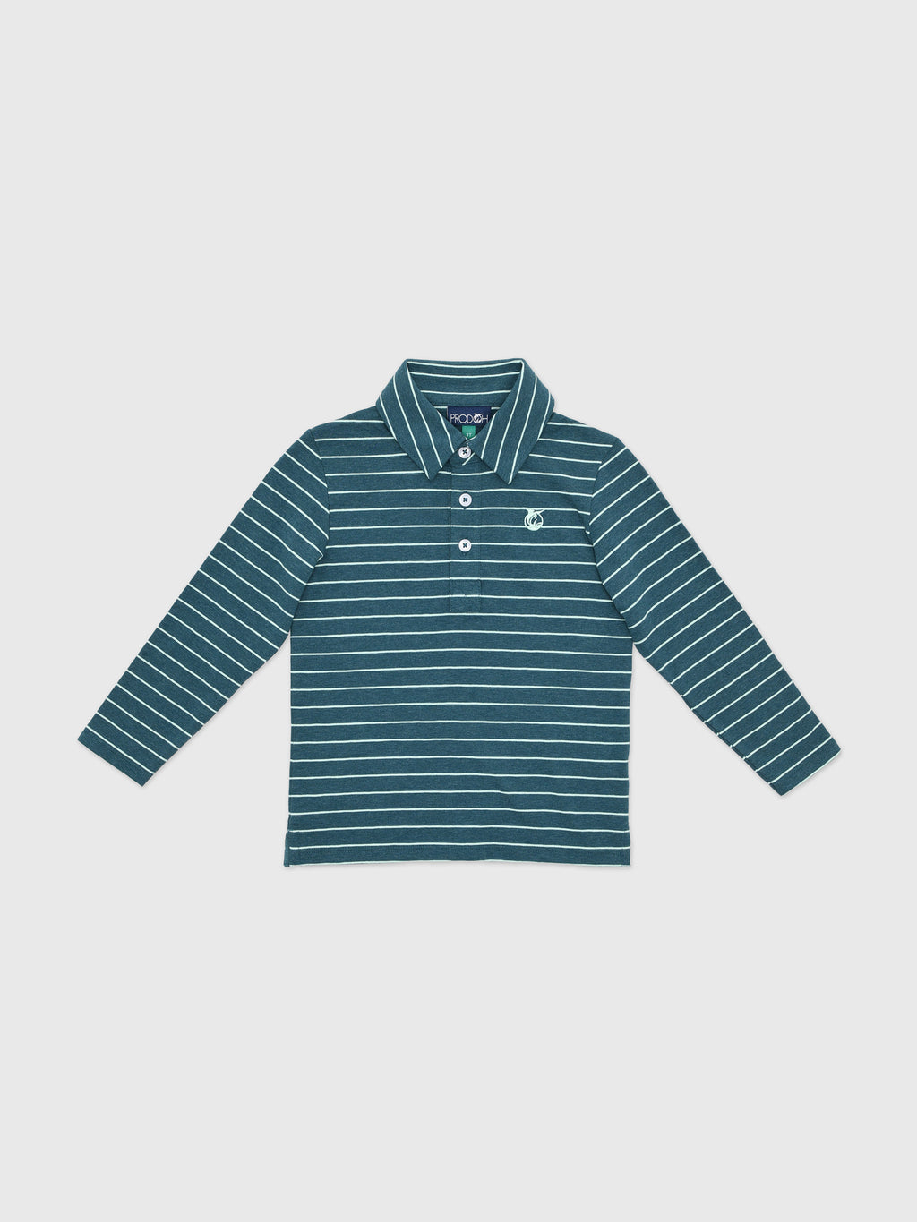 Prodoh Boys' Long Sleeve Cotton Polo - Saint Bernard