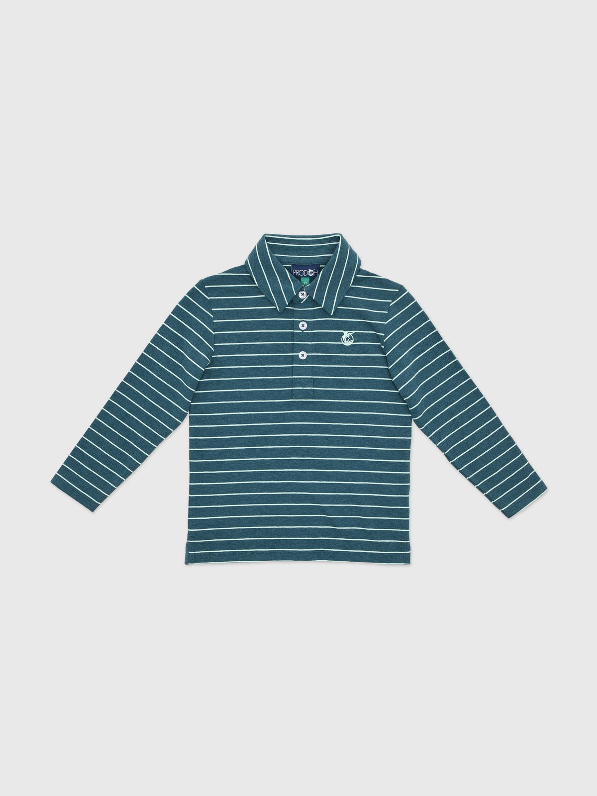 Prodoh Boys' Long Sleeve Cotton Polo - Saint Bernard