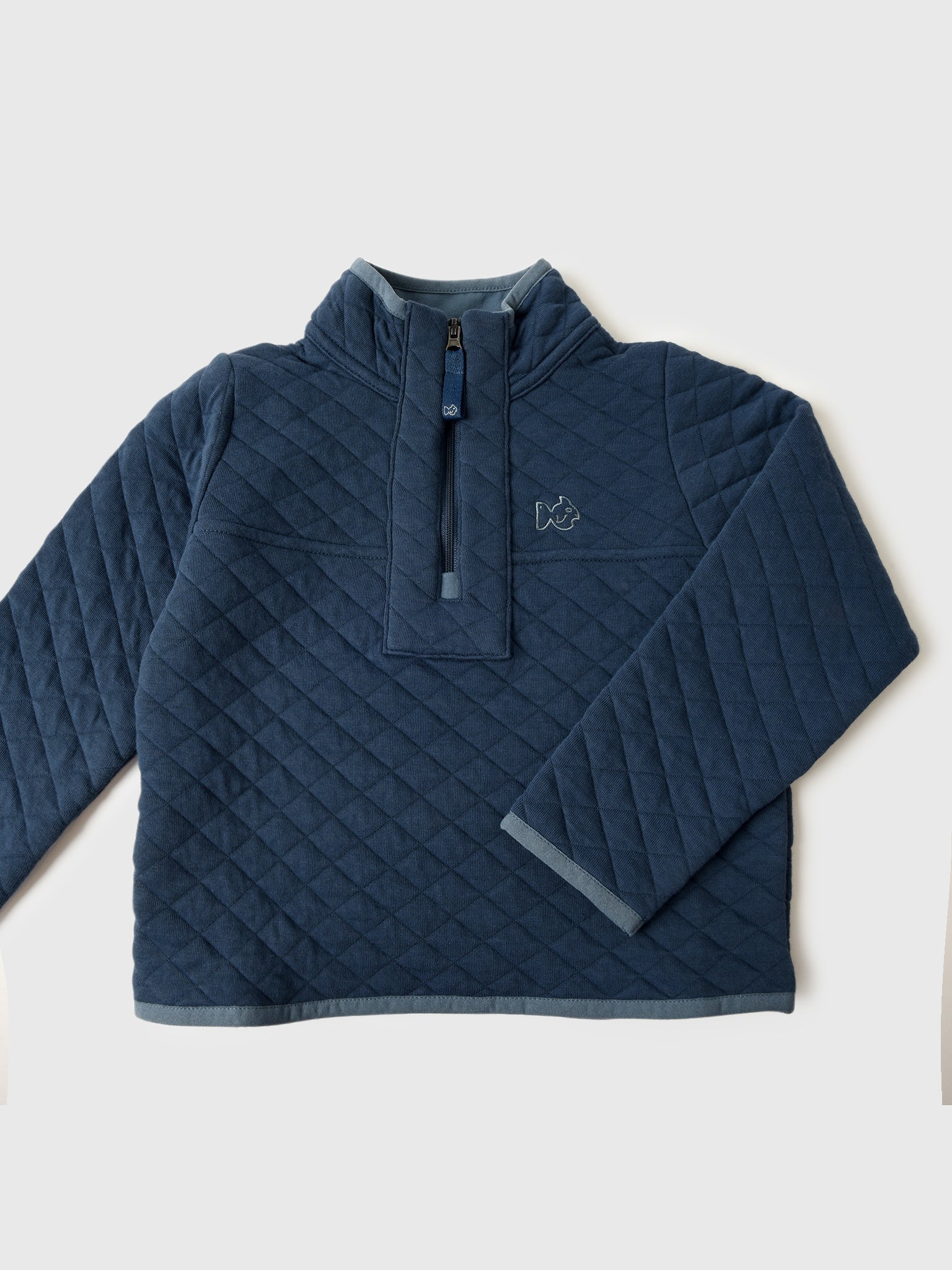 Prodoh Boys' Quilted Zip Pullover - Saint Bernard