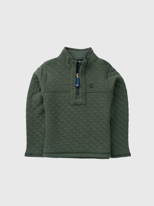 Prodoh Boys' Quilted Zip Pullover - Saint Bernard