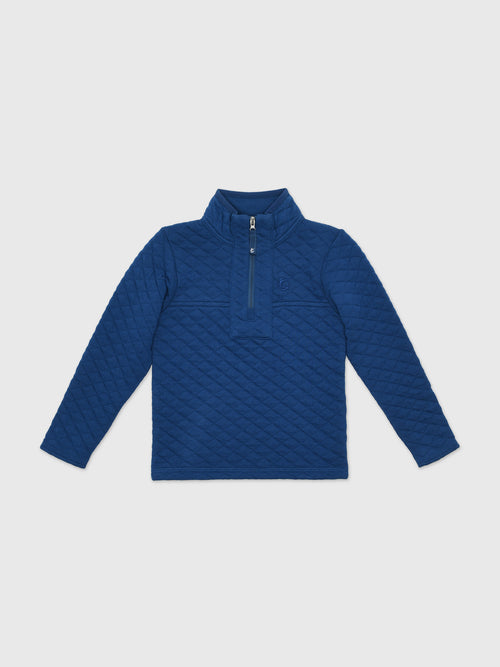 Prodoh Boys' Quilted Zip Pullover - Saint Bernard