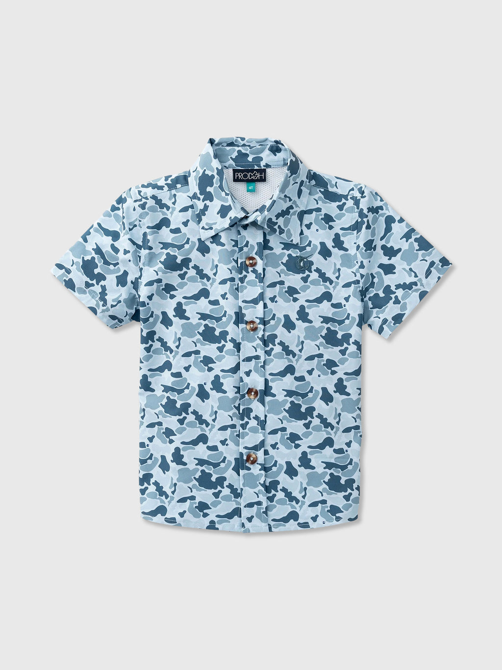 Prodoh Boys' Short Sleeve Button-Down Shirt