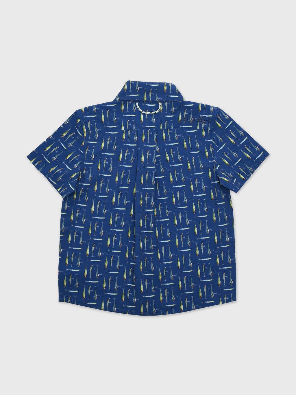 Prodoh Boys' Short Sleeve Button-Down Shirt - Saint Bernard