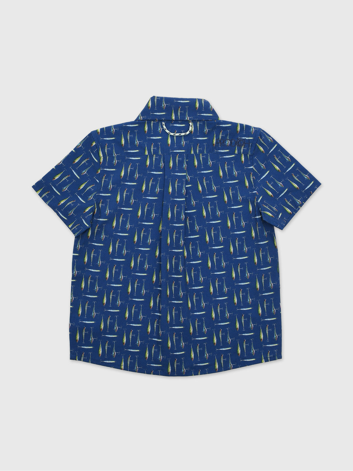 Prodoh Boys' Short Sleeve Button-Down Shirt - Saint Bernard