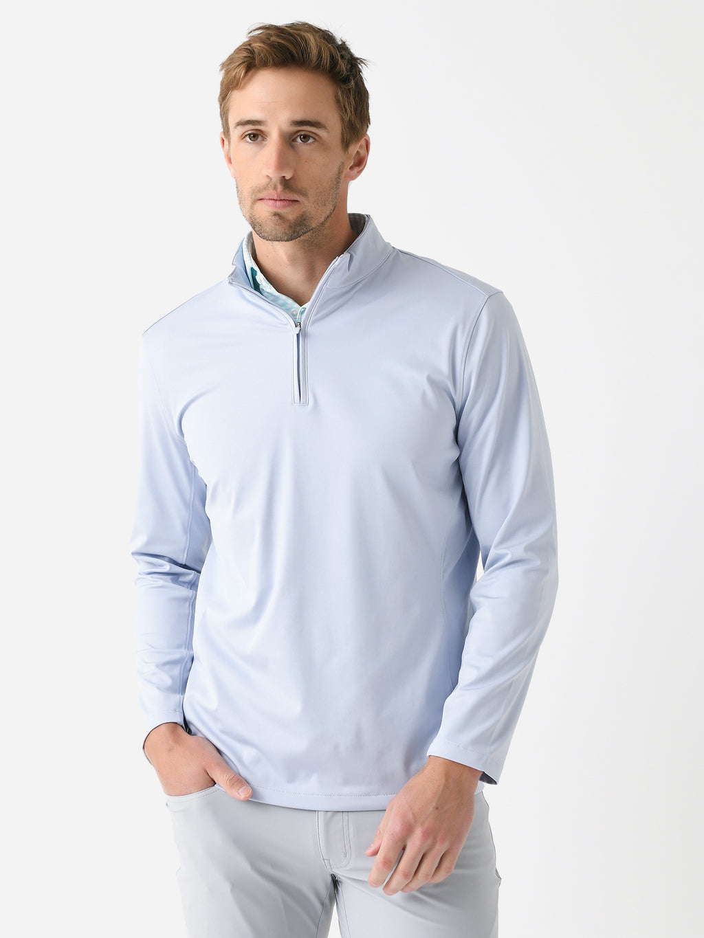 Mizzen+Main Men's Keeton Quarter-Zip - Saint Bernard