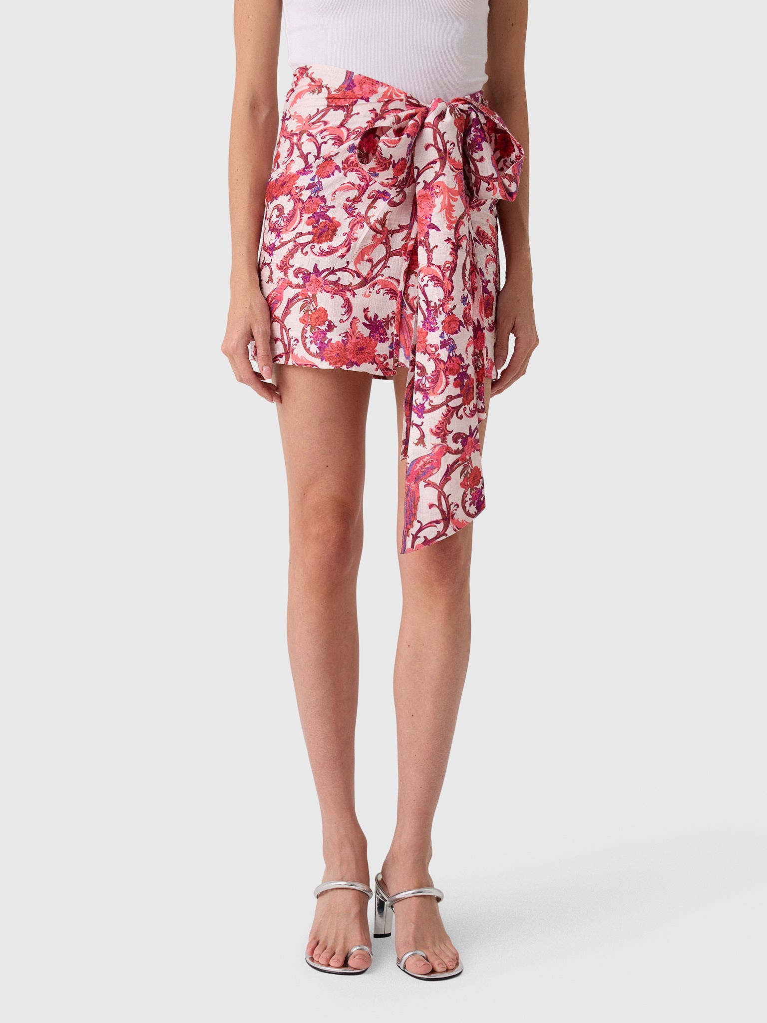 Coniglio Palm Beach Women's Mini Wrap Skirt - Saint Bernard