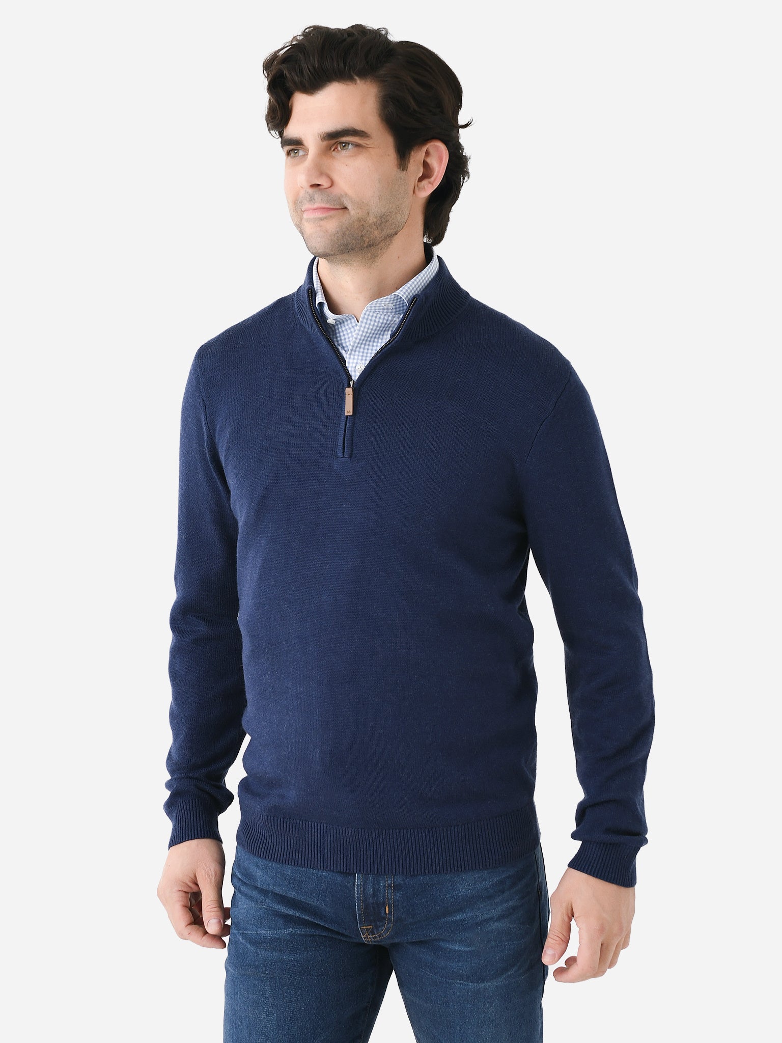Mizzen+Main Men's Cassady Quarter-Zip - Saint Bernard