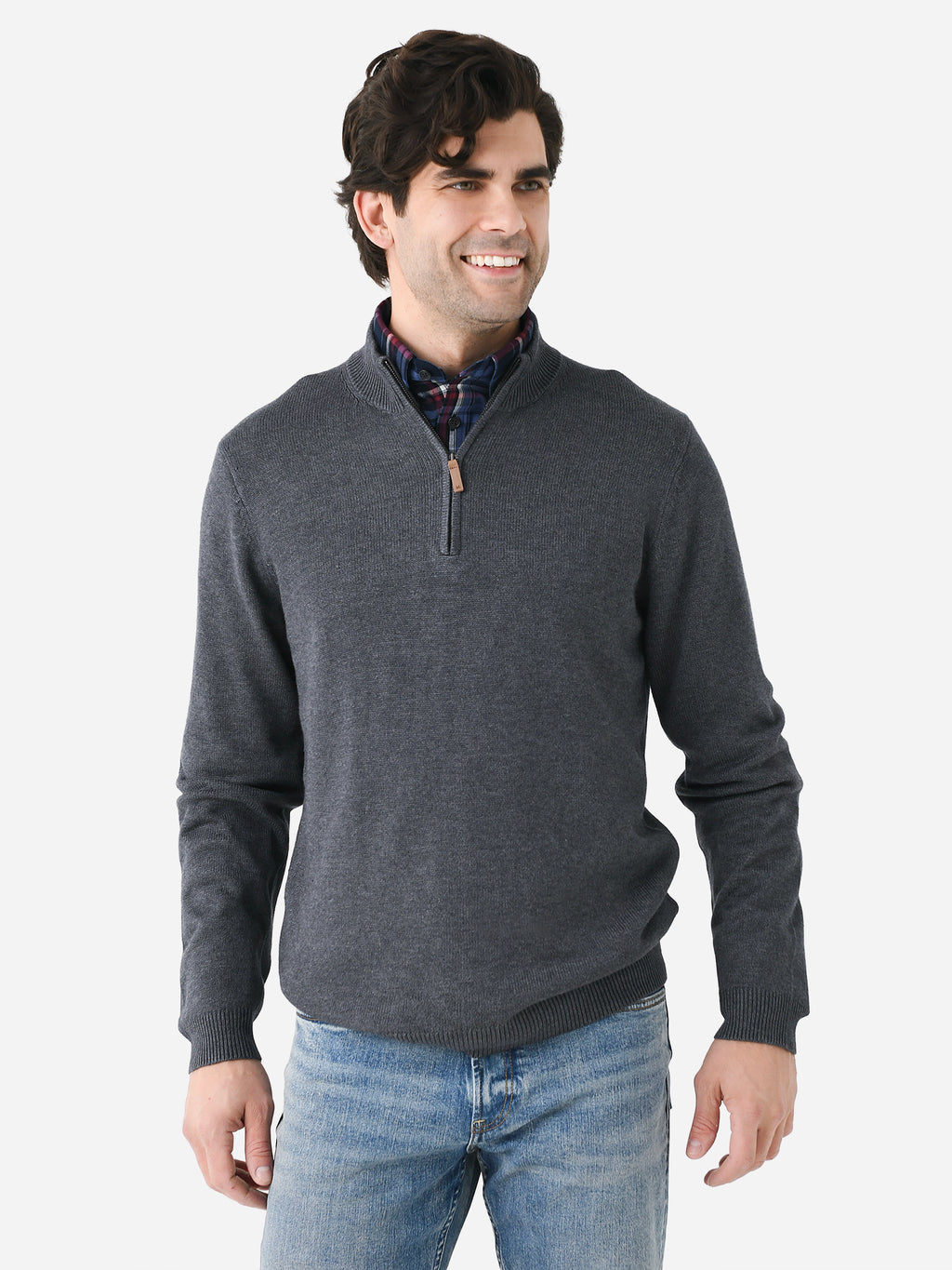 Mizzen+Main Men's Cassady Quarter-Zip - Saint Bernard