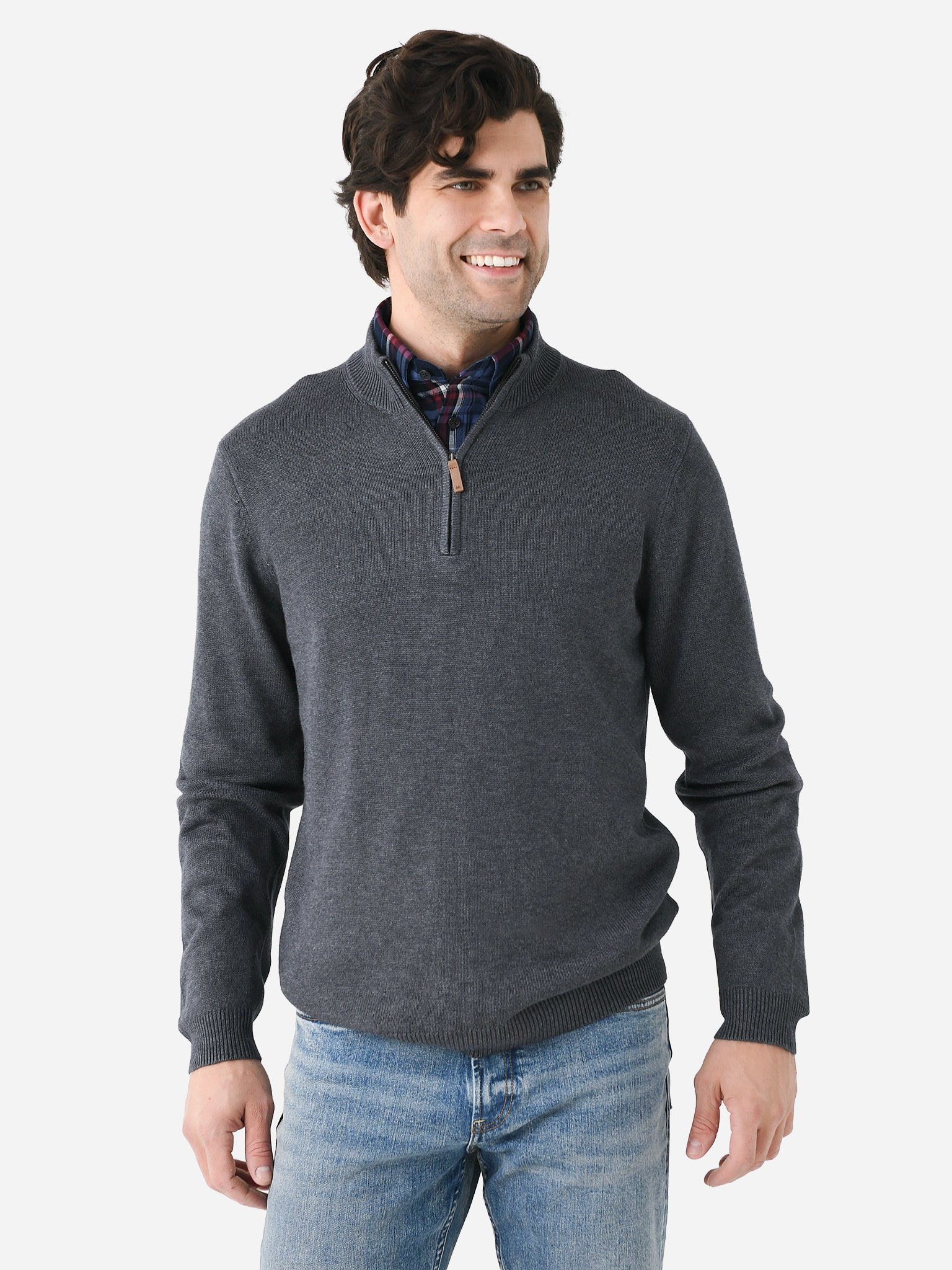 Mizzen+Main Men's Cassady Quarter-Zip - Saint Bernard