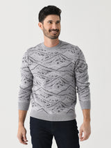 Mizzen+Main Men's Hillcrest Crewneck - Saint Bernard
