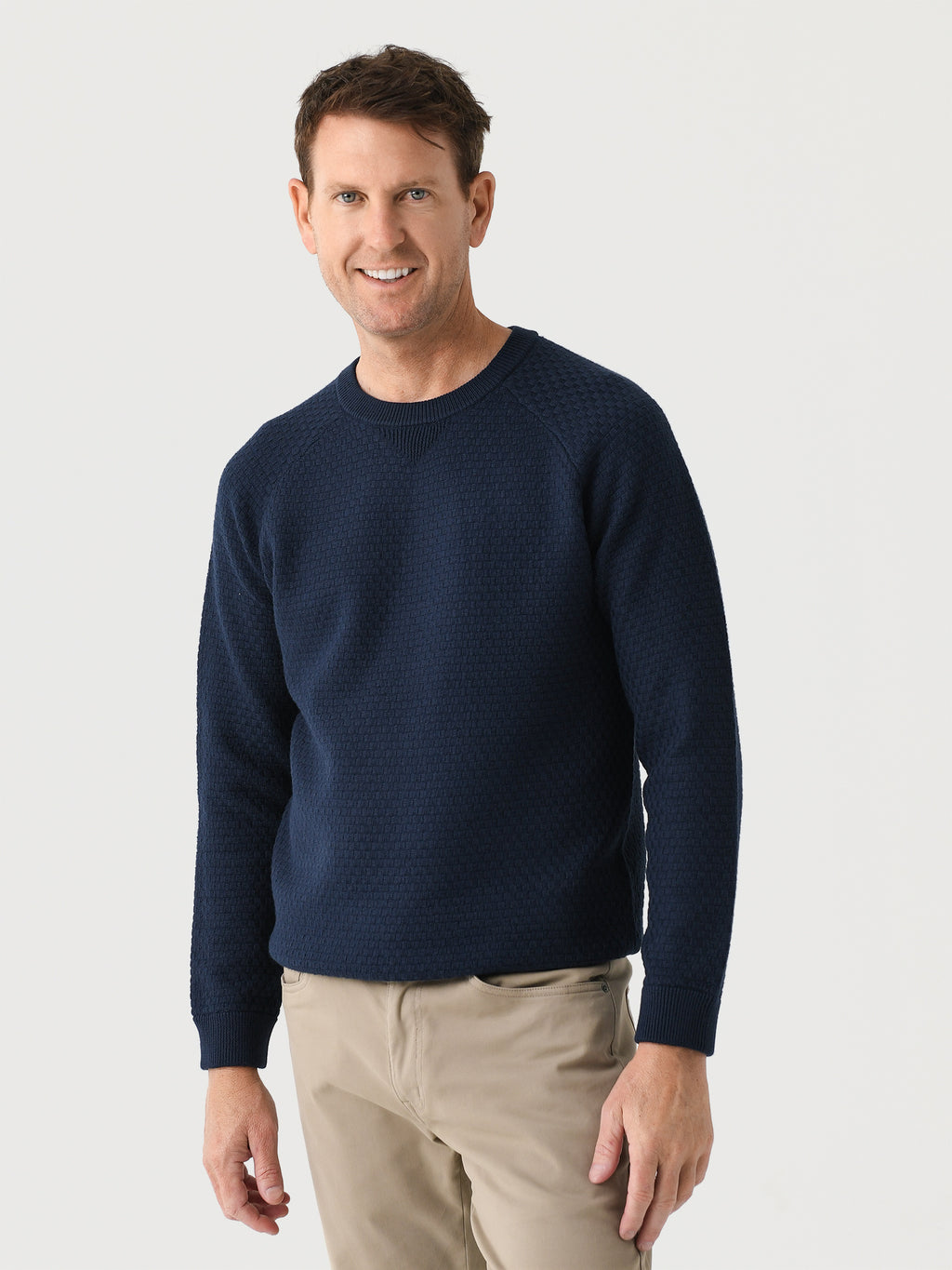 Mizzen+Main Men's Hillcrest Crewneck - Saint Bernard