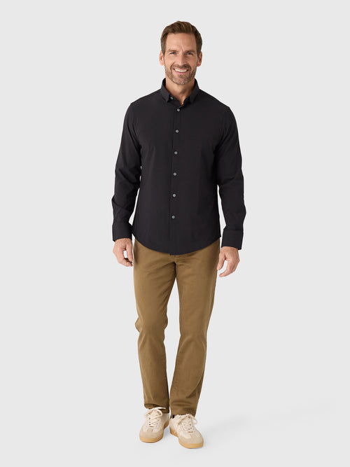 Mizzen+Main Men's Trim Leeward No Tuck Dress Shirt