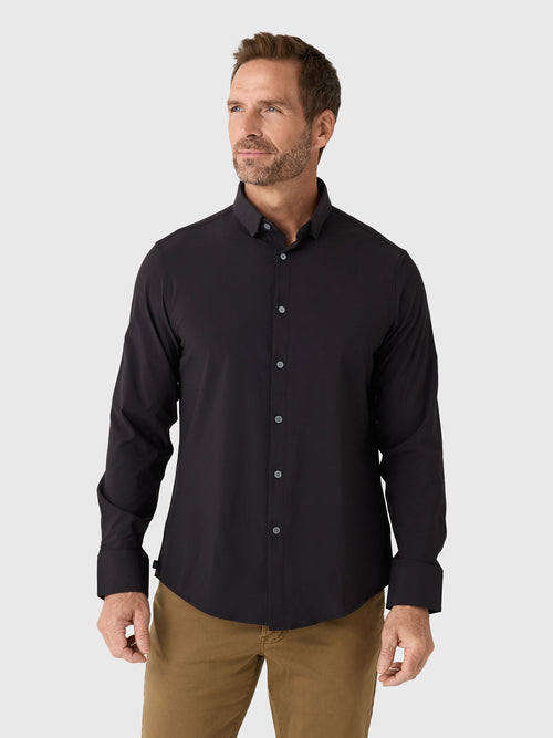 Mizzen+Main Men's Trim Leeward No Tuck Dress Shirt