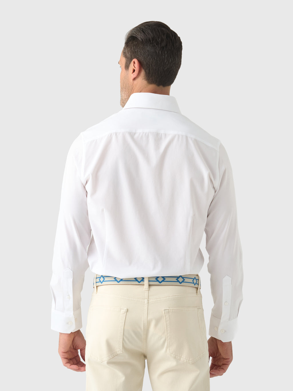 Mizzen+Main Men's Trim Leeward Formal Dress Shirt - Saint Bernard