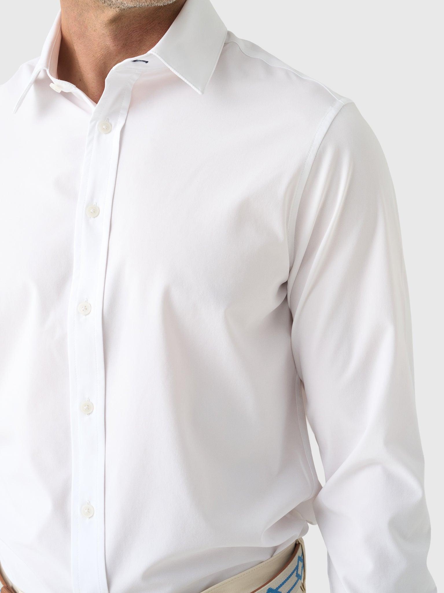 Mizzen+Main Men's Trim Leeward Formal Dress Shirt - Saint Bernard