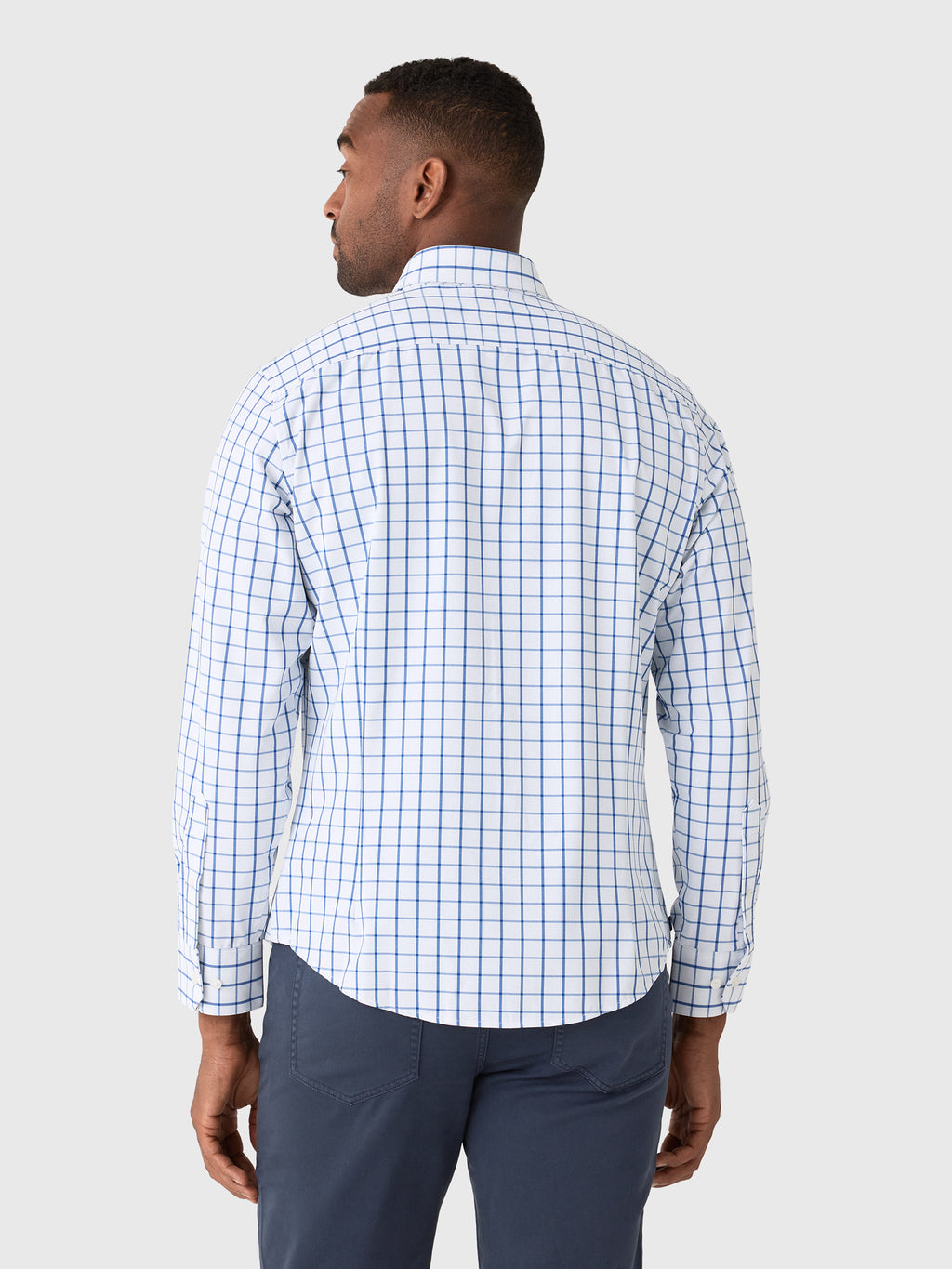 Mizzen+Main Men's Trim Leeward No Tuck Dress Shirt - Saint Bernard