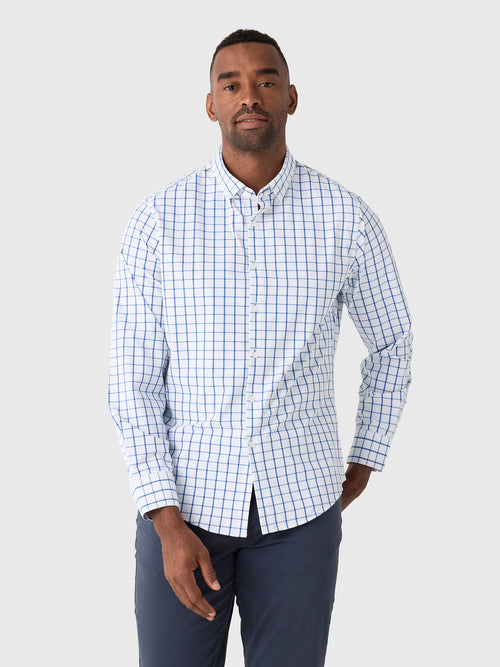 Mizzen+Main Men's Trim Leeward No Tuck Dress Shirt - Saint Bernard